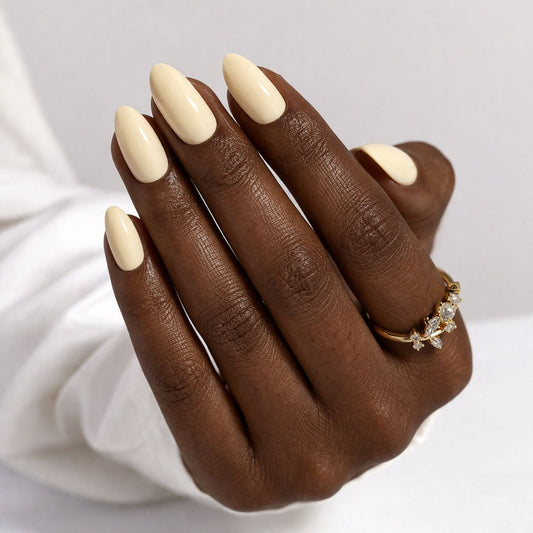 Butter Yellow Press Ons