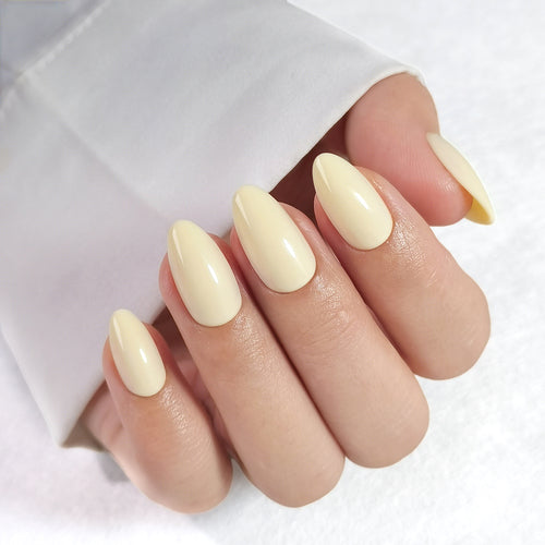 Butter Yellow Press Ons