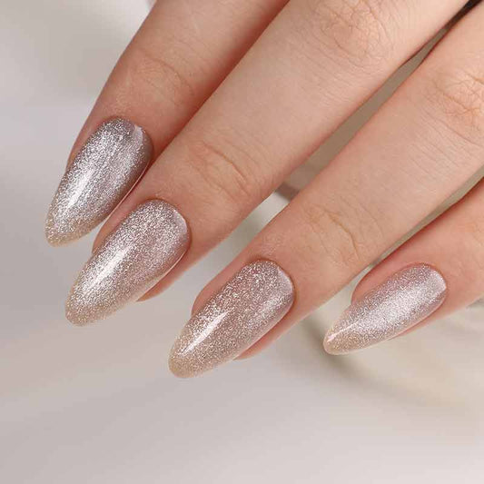 Light Velvet Press Ons