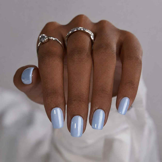 Cloud Glazed Short Press Ons