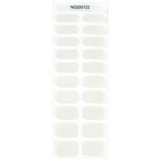 Fairy White Gel Nail Strips