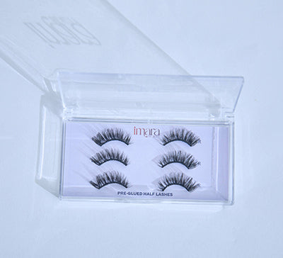 Fiery Press On Half Lashes